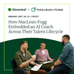 image of discussion about how MacLean-Fogg Embedded an AI Coach across their talent life cycle